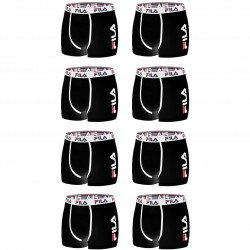 Lot de 8 Boxers coton homme FU5040 Noir - FI/1BCX8/FU5040/N