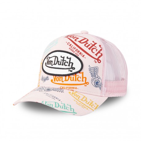 Casquette Trucker Brand Pink