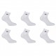 Lot N1 De 6 Paires De Lowcut Fila Blanc 39/42