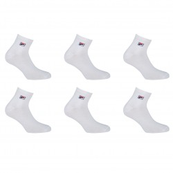 Lot N1 De 6 Paires De Lowcut Fila Blanc 39/42