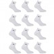 Lot N1 De 12 Paires De Lowcut Fila Blanc 43/46