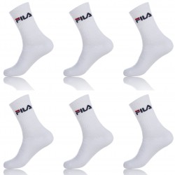 Lot De 6 Paires De Tennis Fila Blanc 43/46