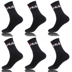 Lot De 6 Paires De Tennis Fila Noir 43/46