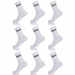 Lot De 9 Paires De Tennis Fila Blanc 39/42