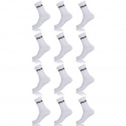 Lot De 12 Paires De Tennis Fila Blanc 39/42