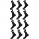 Lot De 12 Paires De Tennis Fila Noir 39/42