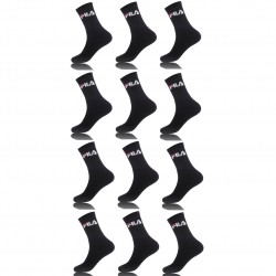 Lot De 12 Paires De Tennis Fila Noir 39/42