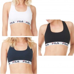 Lot N2 De 3 Brassières Femme Fila Multicolore