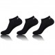 Lot de 3 paires de chaussettes tiges courtes femme FILA Noires