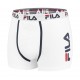 Lot de 2 boxers coton homme FILA Noir et Blanc