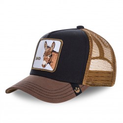 Casquette Baseball Goorin Bros Bad Ass Marron