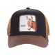 Casquette Baseball Goorin Bros Bad Ass Marron