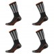 Lot de 4 Paires de Chaussettes hautes de travail Tool