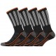 Lot de 4 Paires de Chaussettes hautes de travail Tool