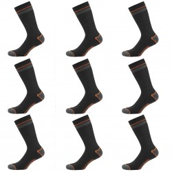 Lot de 9 Paires de Chaussettes hautes de travail DEK - BX/CHS/1/DEKCX9