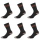 Lot de 6 Paires de Chaussettes hautes de travail TEK - BX/CHS/1/TEKBX6 