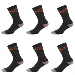 Lot de 6 Paires de Chaussettes hautes de travail TEK - BX/CHS/1/TEKBX6 