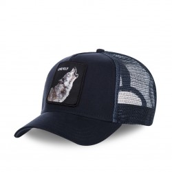 Casquette Baseball Goorin Bros Wolf Bleu Foncé