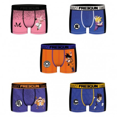 Lot de 5 Boxers homme Dragon Ball Z Aktiv