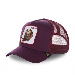 Casquette Baseball Goorin Bros Two Beavers Bordeaux