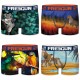 Lot de 4 Boxers en polyester recyclé homme Tropic Animals - FG/1/BM/PK4/00C 