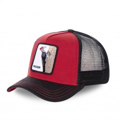 Casquette Baseball Goorin Bros Pecker Rouge et Noir