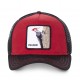 Casquette Baseball Goorin Bros Pecker Rouge et Noir