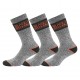 Lot de 3 Paires de Chaussettes hautes de travail TEK