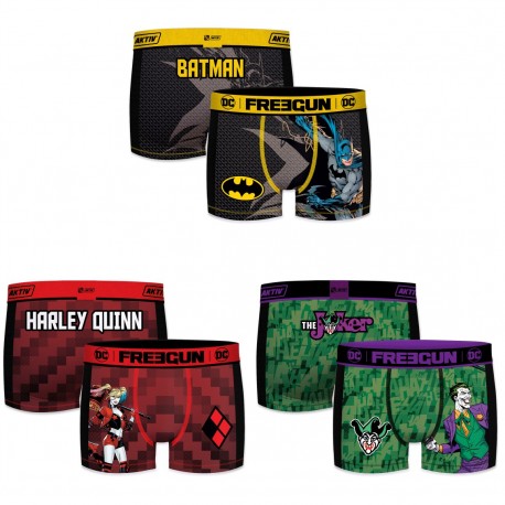 Lot de 3 boxers homme Dc Comics Aktiv