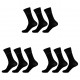 Lot de 9 Paires de Chausettes de ville homme