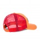 Casquette baseball avec filet garçon Fresh orange