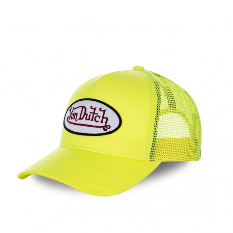 Casquette baseball avec filet garçon Fresh jaune