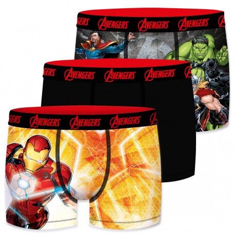 Lot de 3 boxers garçon Iron Man