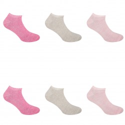 Lot de 6 Paires de Chaussettes Socquettes femme modèle 9100