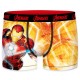 Lot de 6 Boxers garçon Captain America VS Iron Man