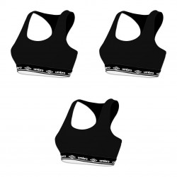 Lot de 3 Brassières coton femme Uni - UMB/2/BRACX3/A2
