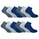Lot de 12 Paires de Chaussettes Quarters homme modèle 9300