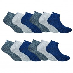 Lot de 12 Paires de Chaussettes Quarters homme modèle 9300