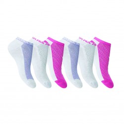 Lot de 6 Paires de Chaussettes Socquettes femme modèle 6645