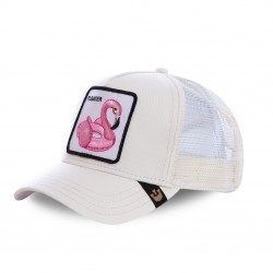 Casquette Baseball Goorin Bros Floater Blanc et Rose