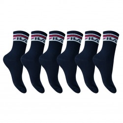 Lot de 6 Paires de Chaussettes Tennis femme modèle 6933