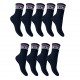 Lot de 9 Paires de Chaussettes Tennis femme modèle 6933