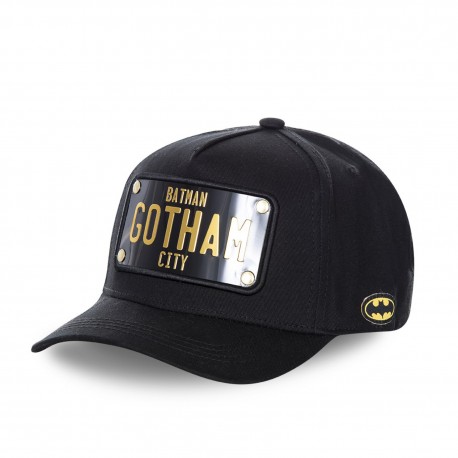 Casquette Capslab DC Comics GOTHAM noir