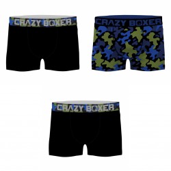 Boxer homme coton Bio Gots Camo - CB/1/BCBX3/CAM2