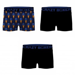 Boxer homme coton Bio Gots Ice Cream - CB/1/BCBX3/ICE