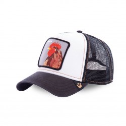 Casquette Baseball Goorin Bros Plucker Blanc et noir