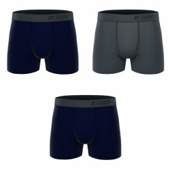 Lot de 3 Boxers homme en coton Bio uni Gots