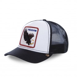 Casquette Baseball Goorin Bros Freedom Blanc et Noir