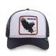 Casquette Baseball Goorin Bros Freedom Blanc et Noir