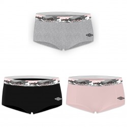 Lot de 3 Shortys coton femme Uni
